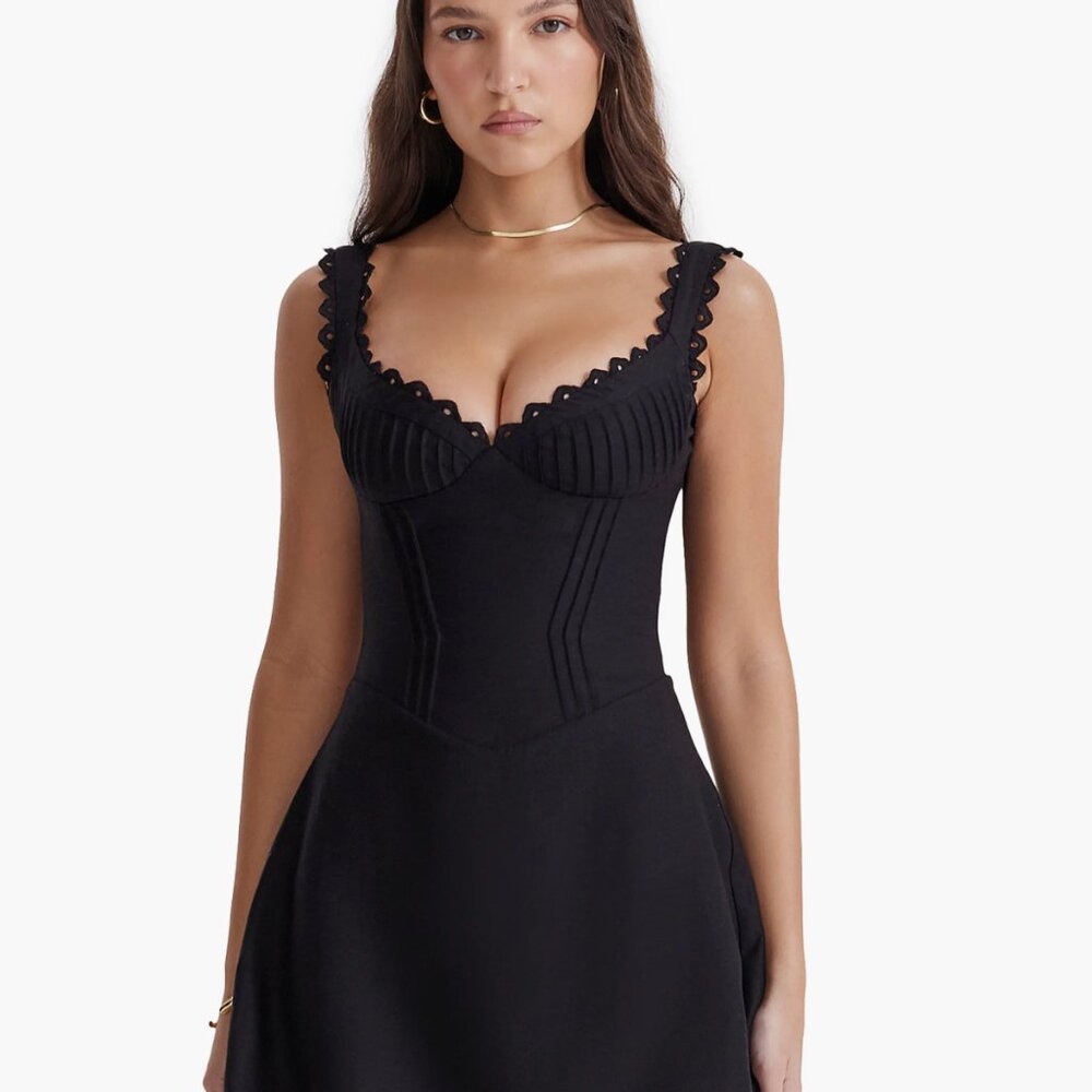 House of CB - Tilly Pintuck Minidress - Picture 2 of 3